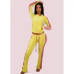 Body By Raven Body Velour Zip-Up Tracksuit