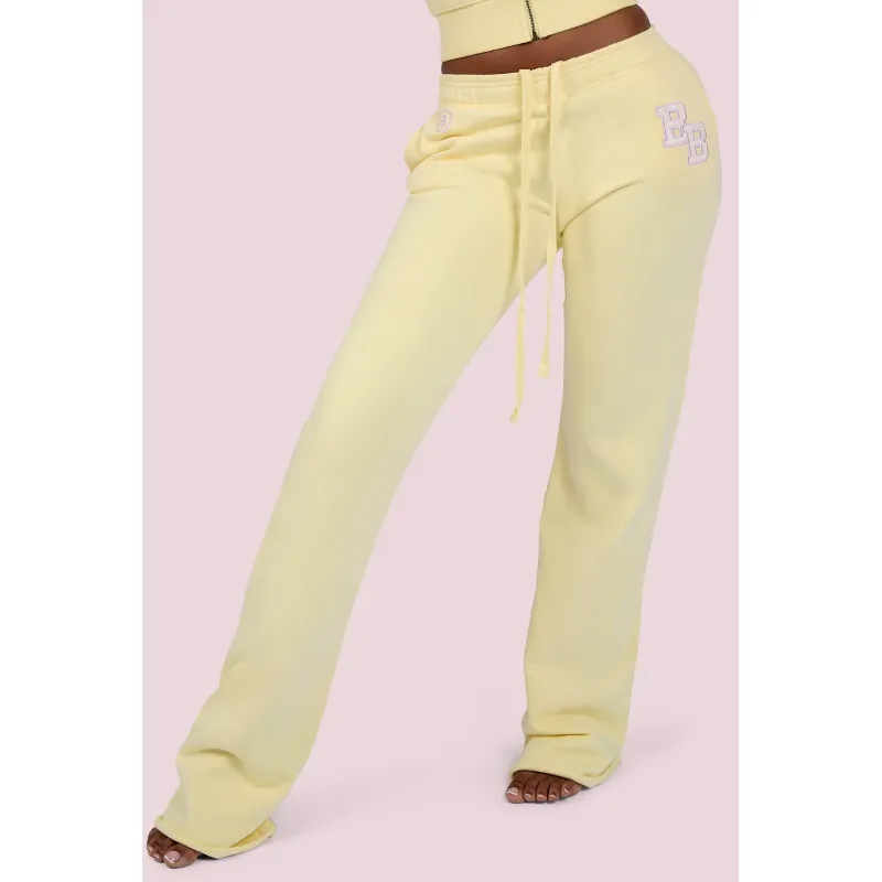 Yellow-Lavender-Body-University-2.0-Sweatpants-Body-by-Raven-Tracy.webp Body By Raven Yellow Body University 2.0 Sweatpants - Image 1